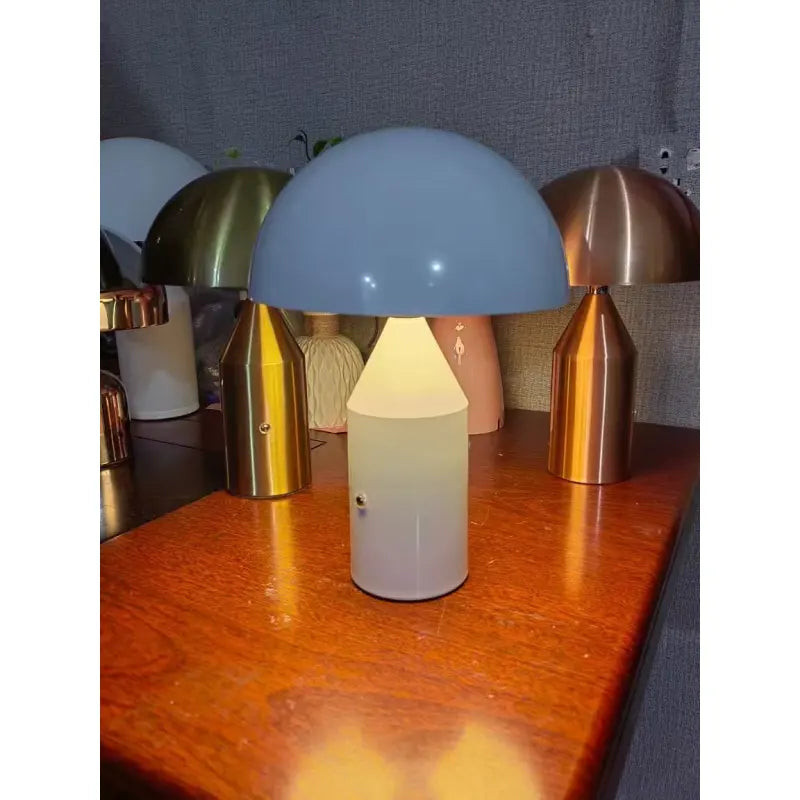 Lámpara de Escritorio Vintage Mushroom