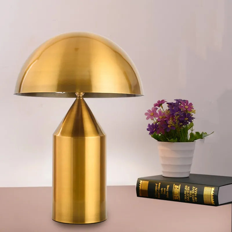 Lámpara de Escritorio Vintage Mushroom